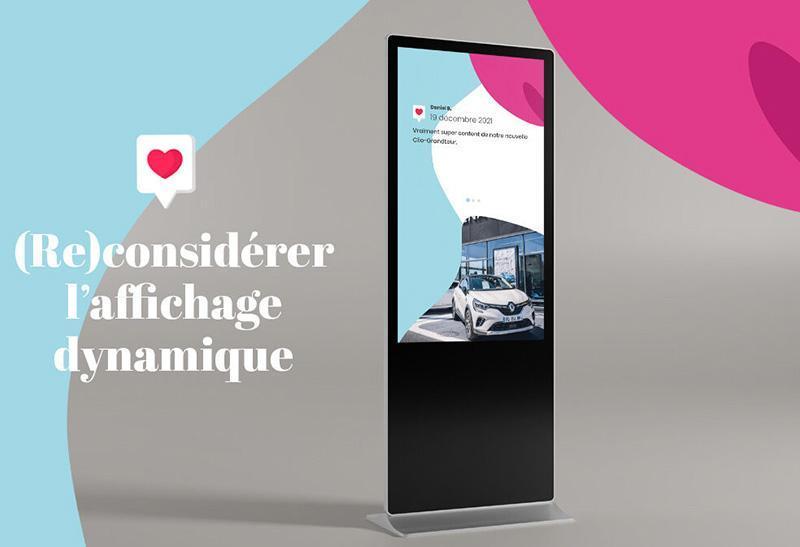 Une nouvelle façon de voir l'affichage dynamique France Advert