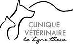 Logo clinique veterinaire la ligne bleue secteur sante