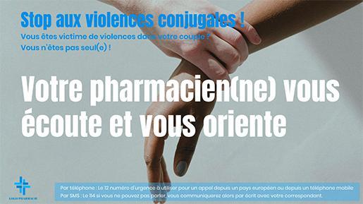 Template violences conjugales secteur pharmacie sante